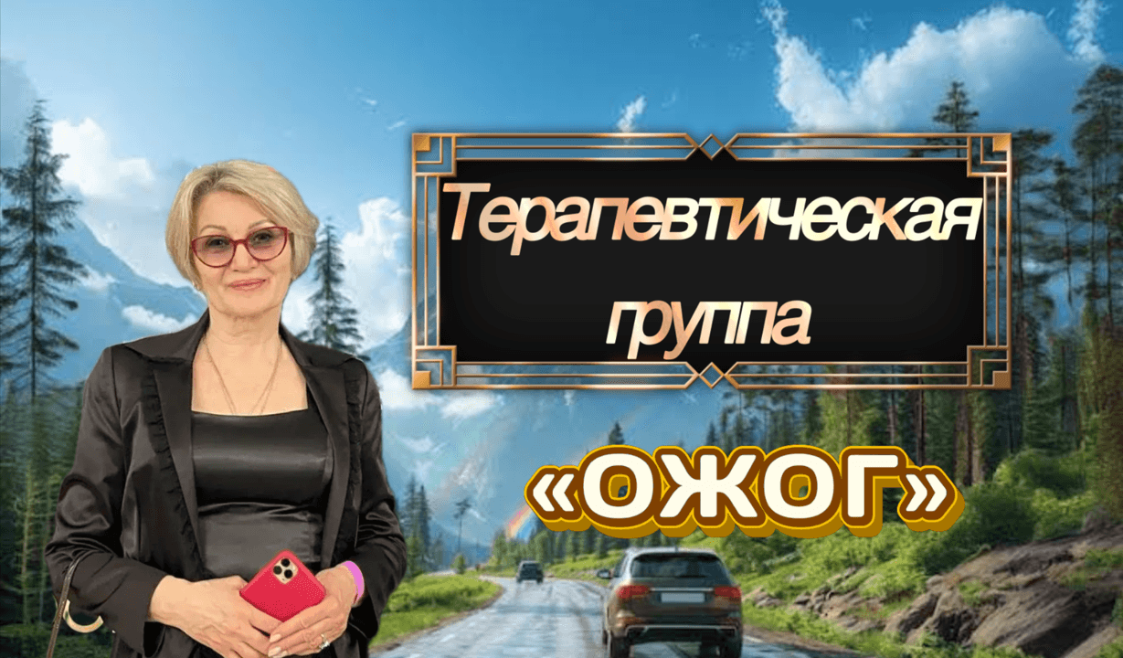 Терапевтическая группа «ОЖОГ» 25, 26, 28 мая 2026